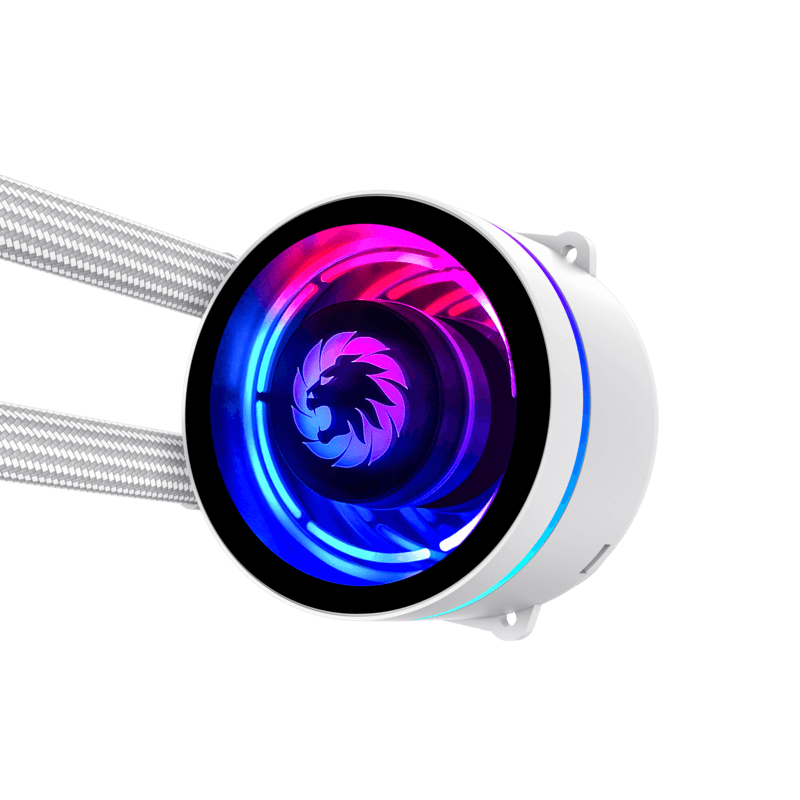 GameMax IceChill 240V White, Liquid CPU Cooler 240mm Addressable RGB GameMax IceChill 240V White, Liquid CPU Cooler 240mm Addressable RGB